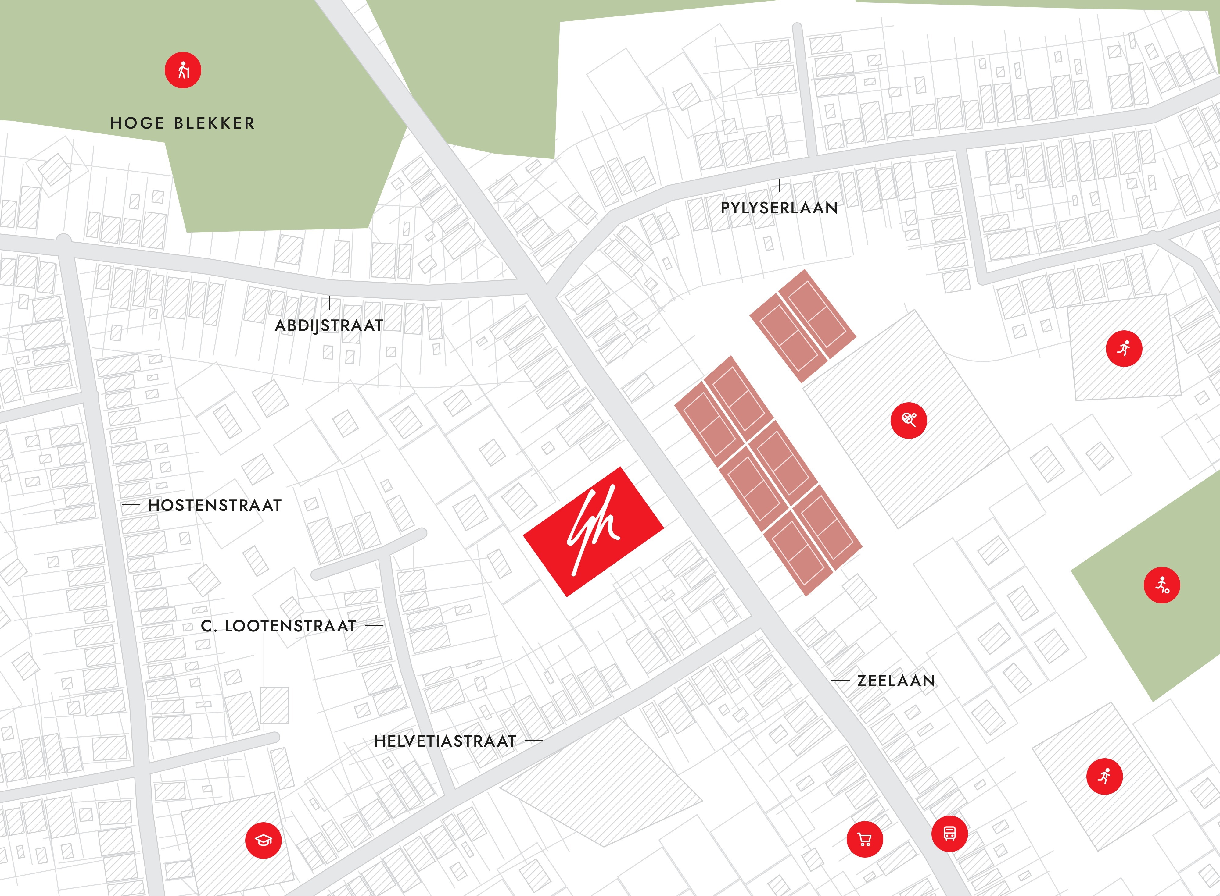 Inplantingsplan Koksijde 1